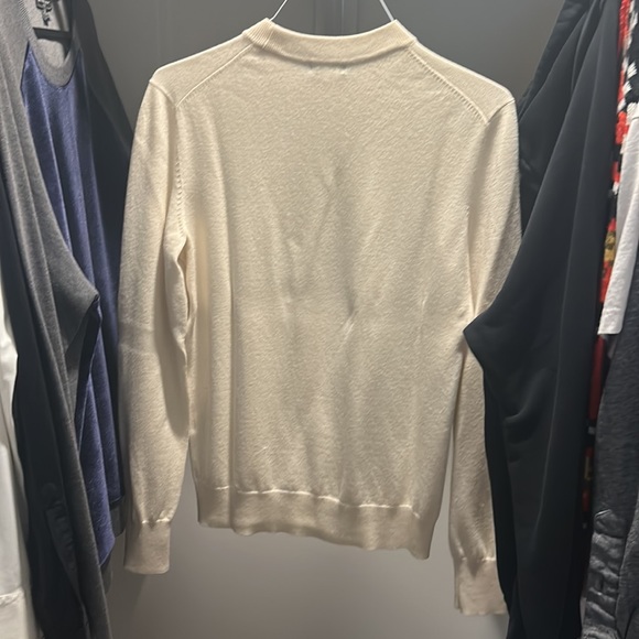 Smile J.Lindeberg white sweater Crewneck - Picture 4 of 4